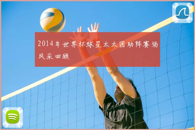 2014年世界杯球星太太团助阵赛场风采回顾
